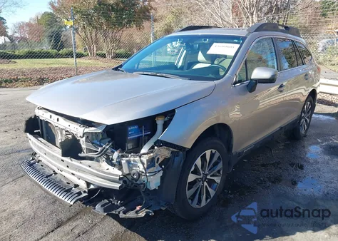 2017 Subaru Outback 2.5I Limited из США, поврежденный, VIN 4S4BSANC6H3206277